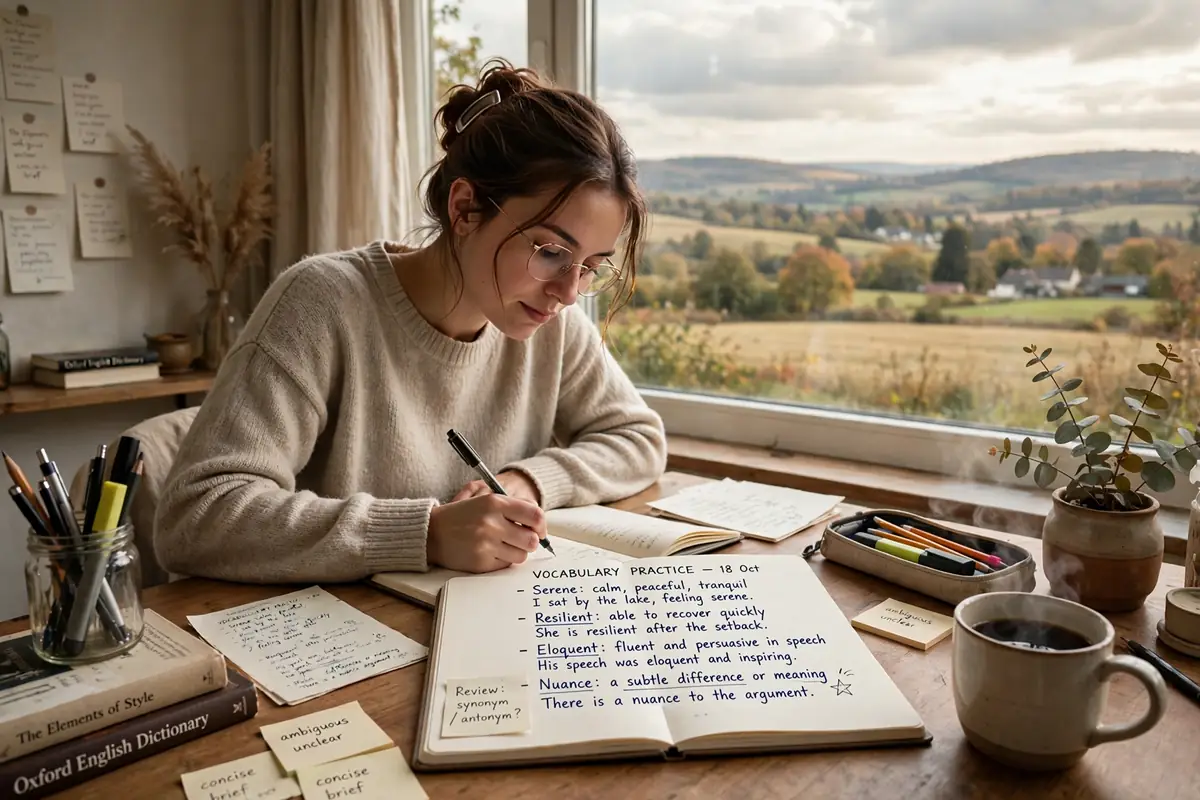 How to use express synonyms correctly in writing - vocabulary practice examples