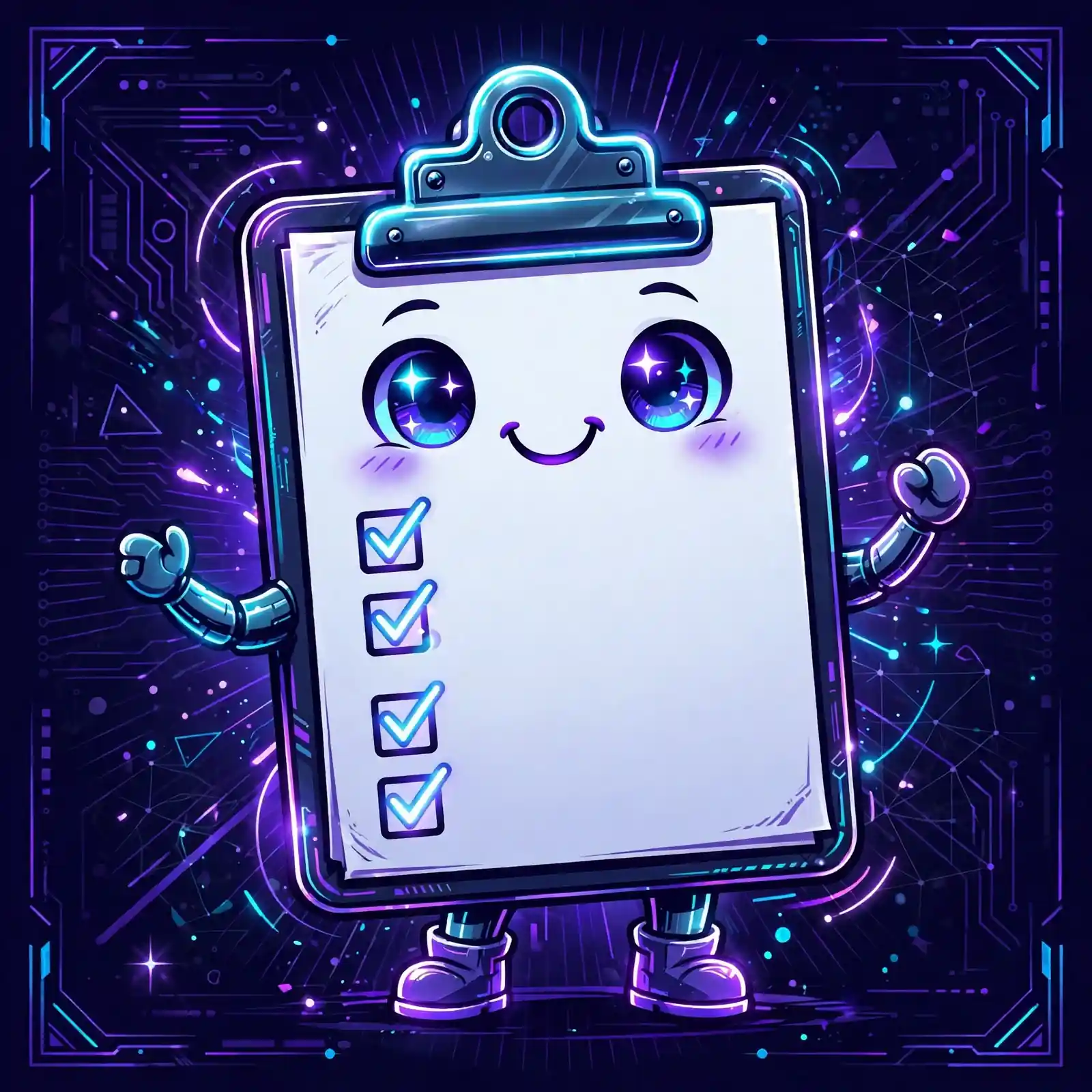 Faultless synonym for perfect — a glowing checklist with every box ticked